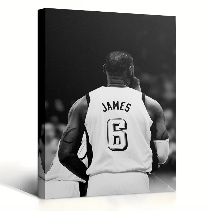 LEBRON JAMES CANVAS PRINT