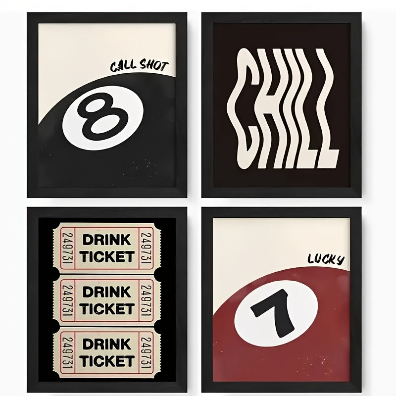 4 POSTER PRINTS