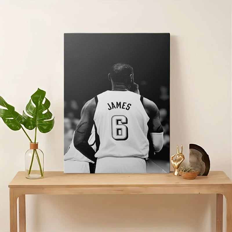 LEBRON JAMES CANVAS PRINT