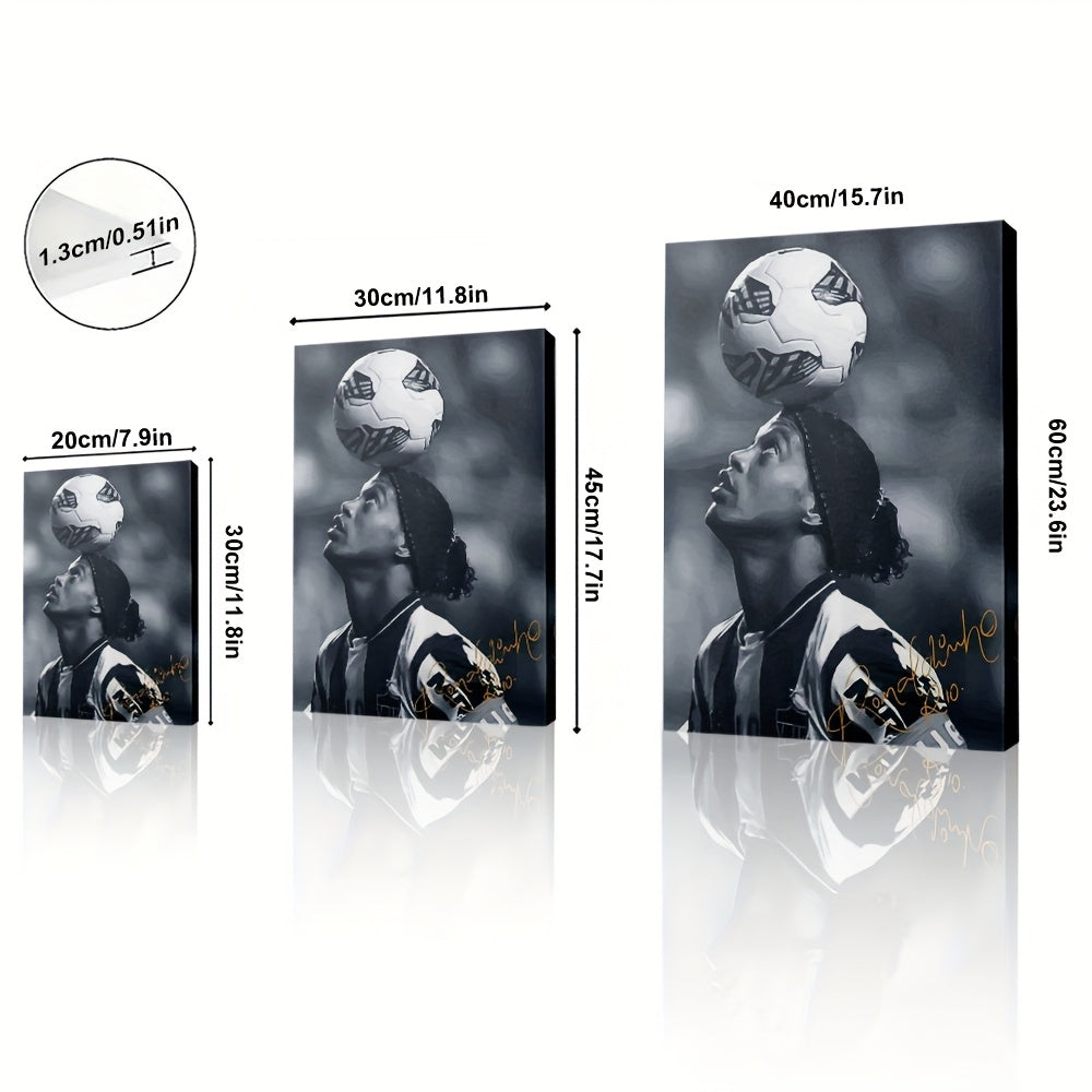 RONALDINHO CANVAS PRINT