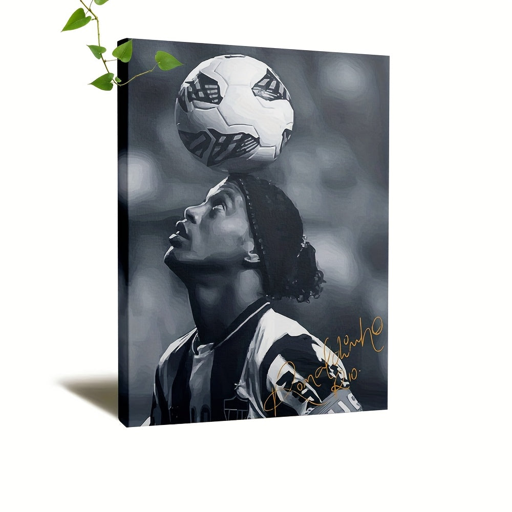 RONALDINHO CANVAS PRINT