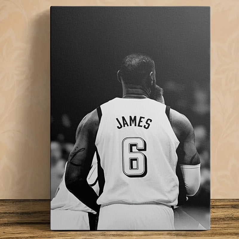 LEBRON JAMES CANVAS PRINT