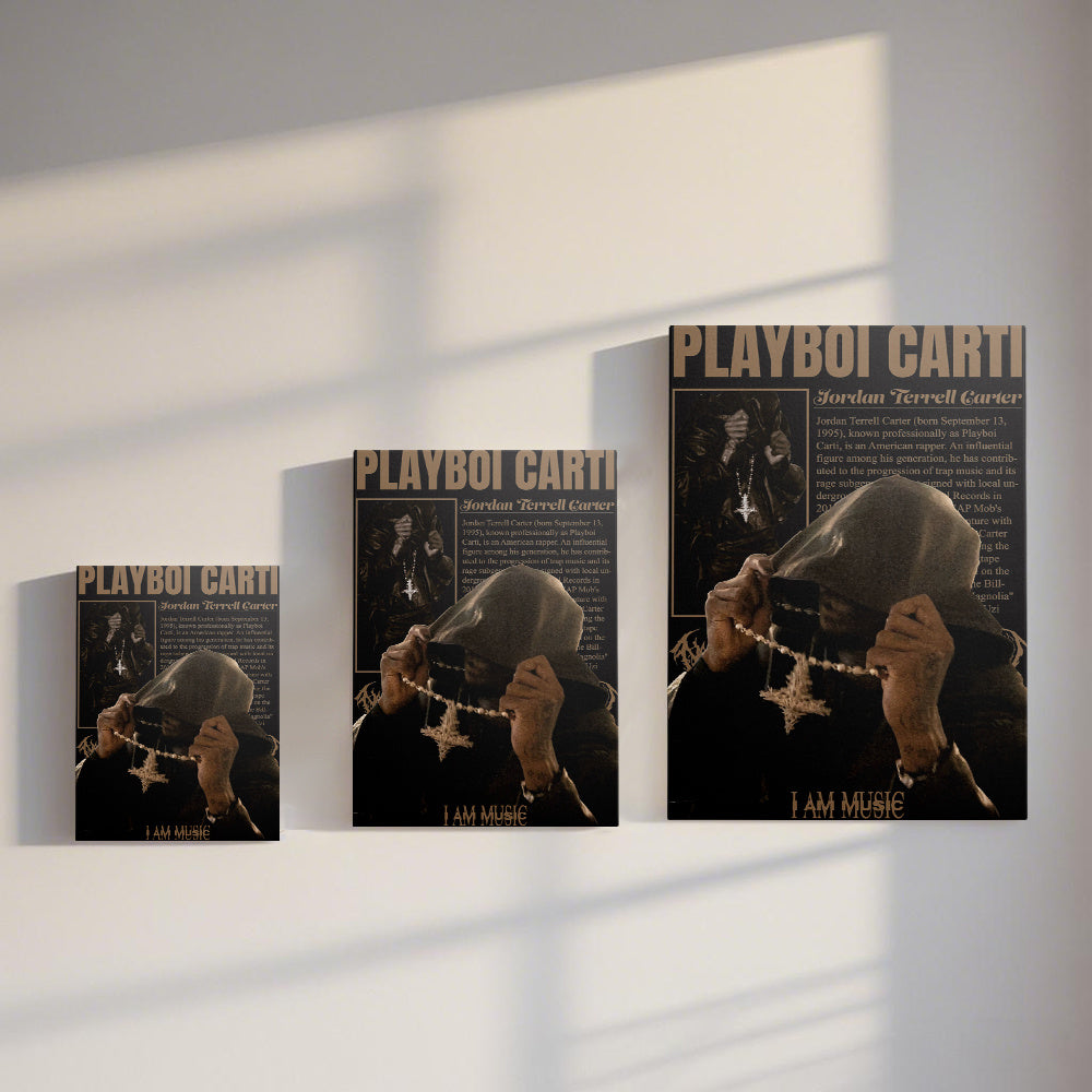 PLAYBOI CARTI CANVAS PRINT