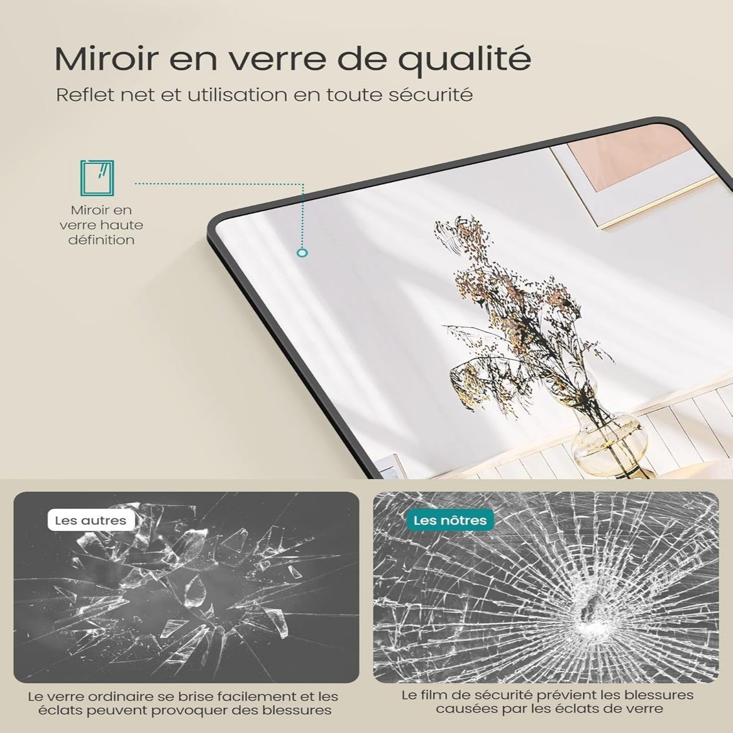 MIRROR 140 X 40 CM