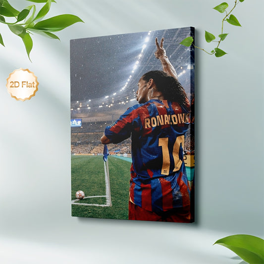 RONALDINHO CANVAS PRINT