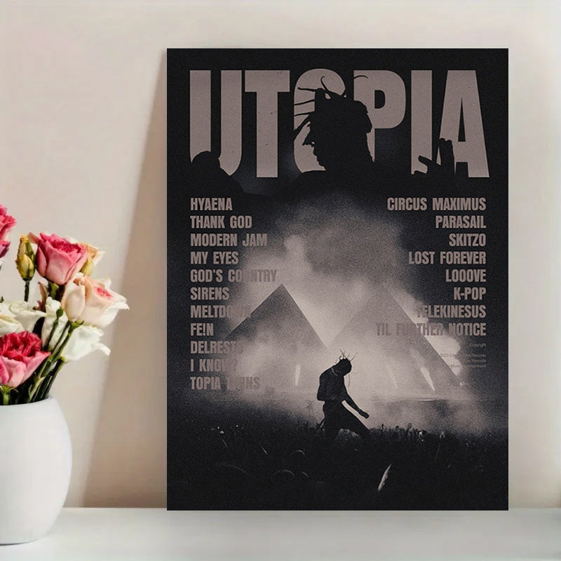 TRAVIS SCOTT UTOPIA POSTER PRINT