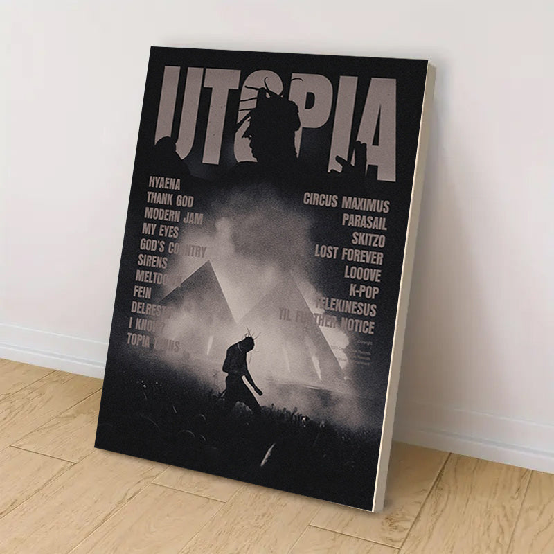 TRAVIS SCOTT UTOPIA POSTER PRINT