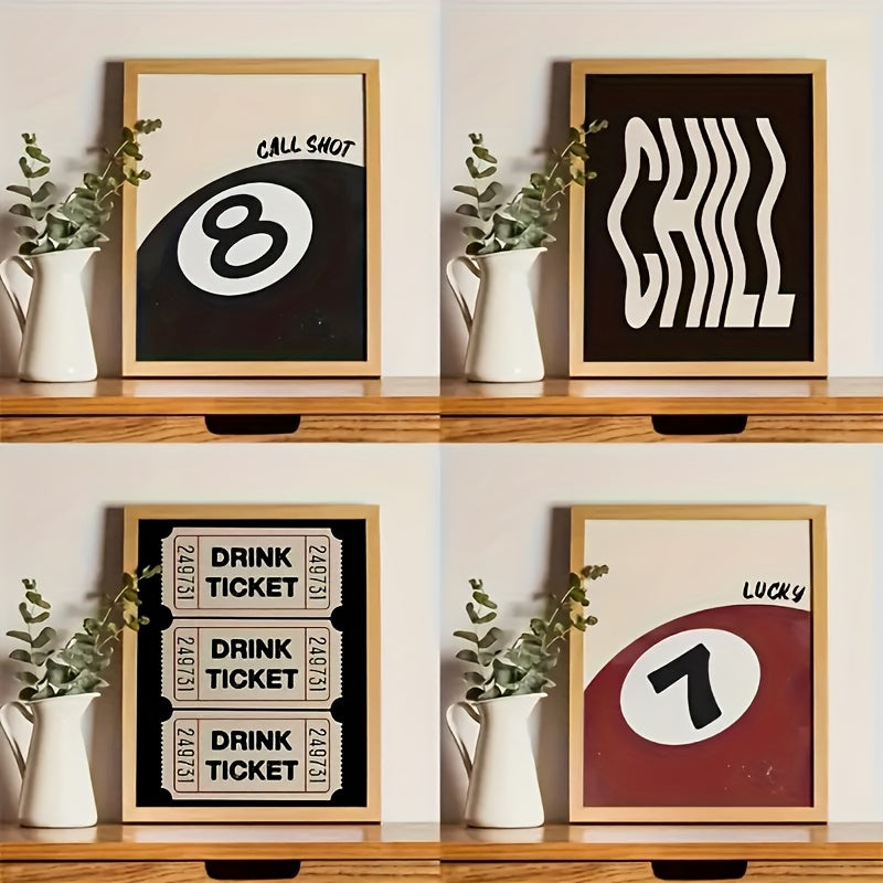 4 POSTER PRINTS
