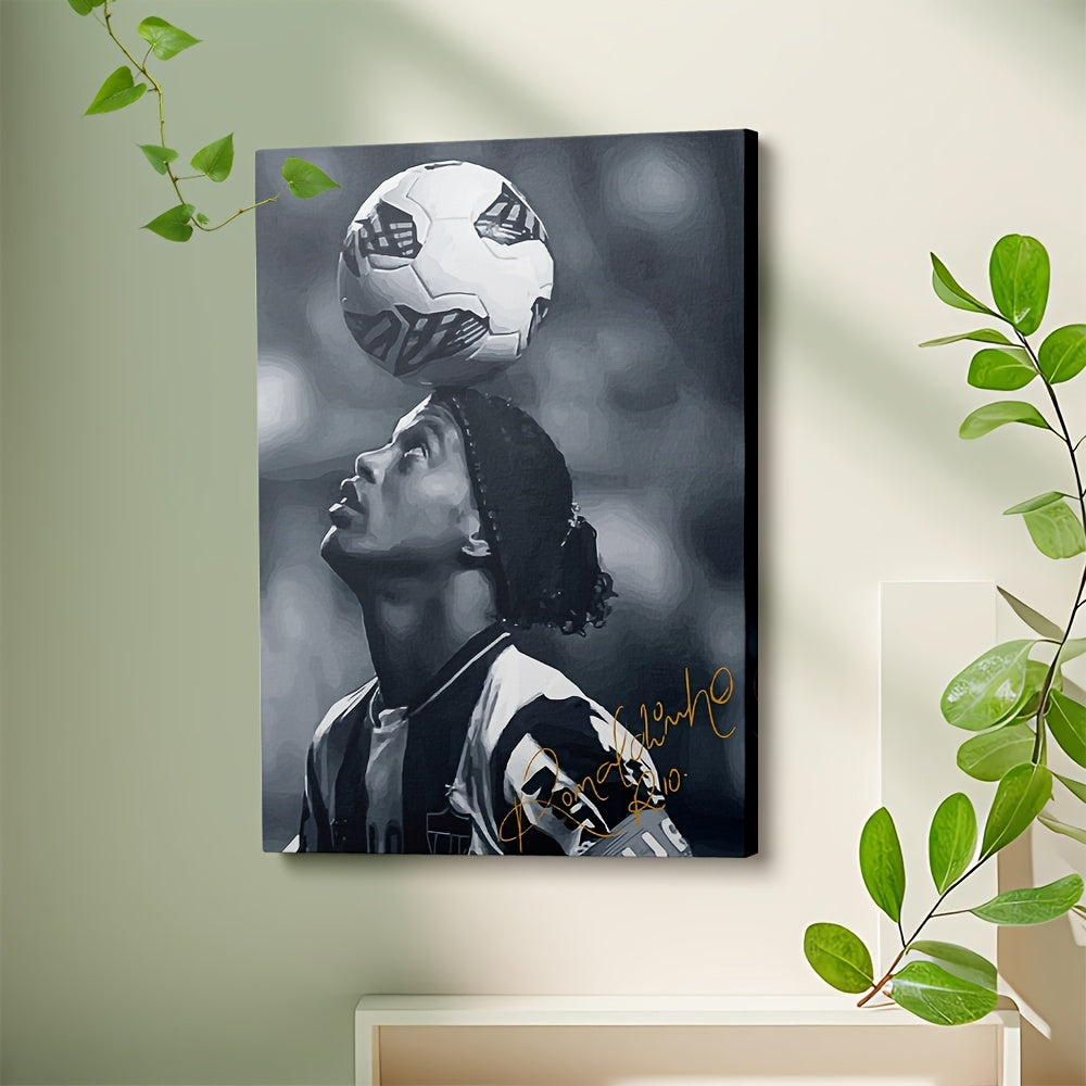 RONALDINHO CANVAS PRINT