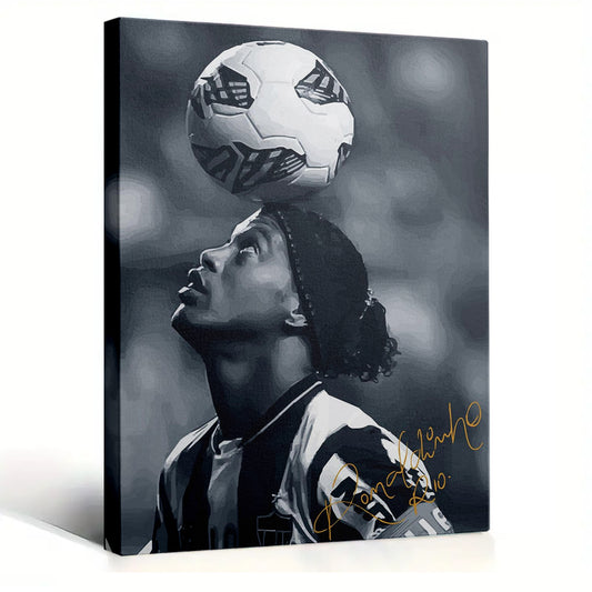 RONALDINHO CANVAS PRINT