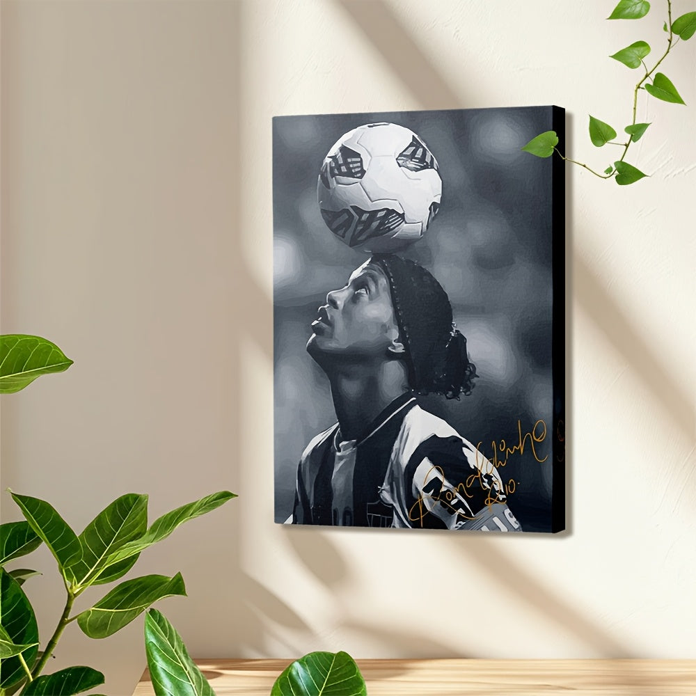 RONALDINHO CANVAS PRINT