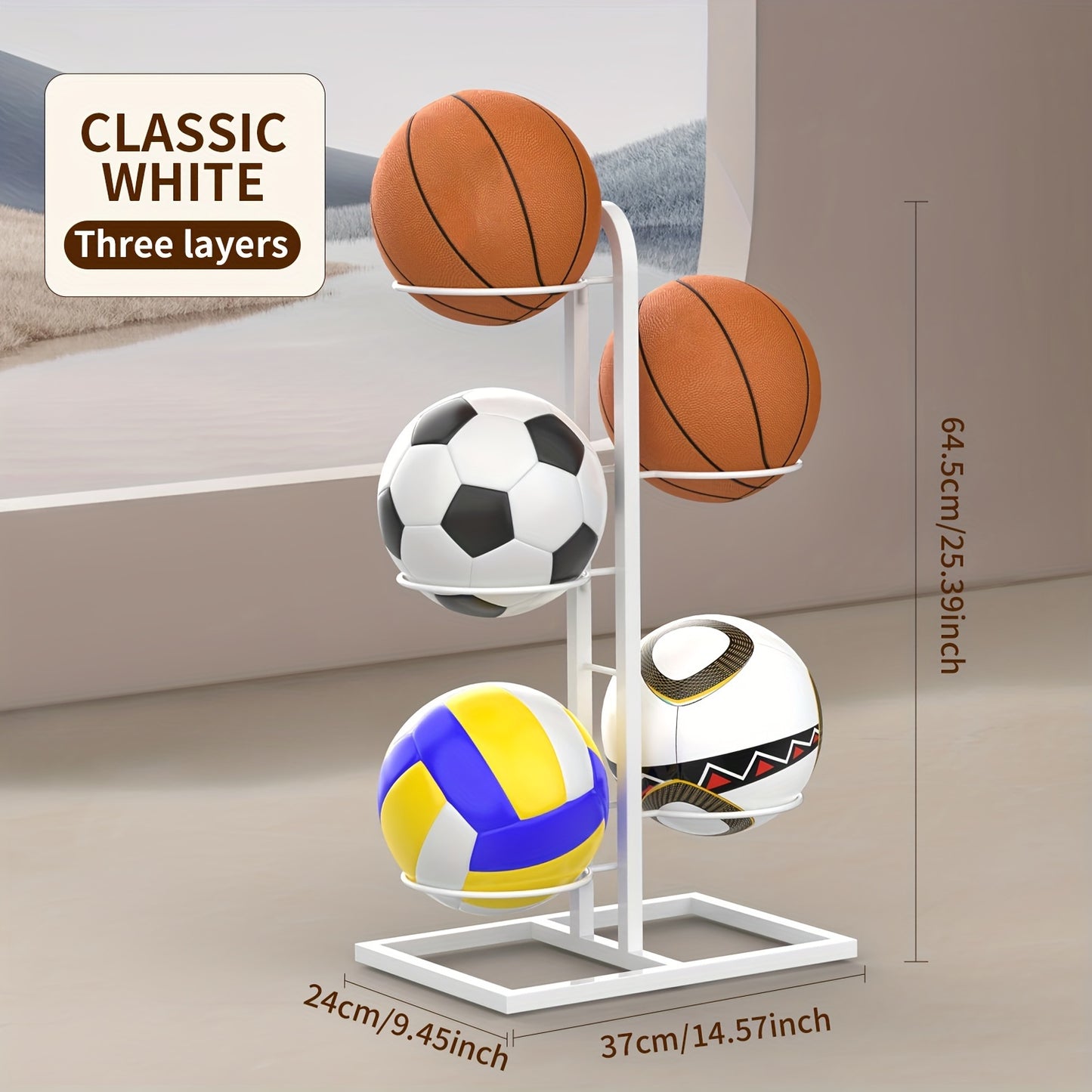 BASKET FOOTBALL SHELVE