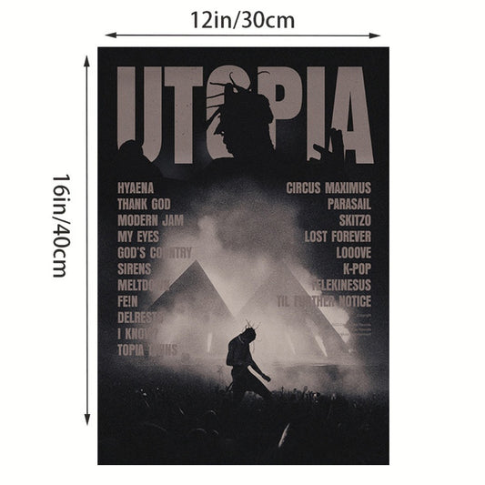 TRAVIS SCOTT UTOPIA POSTER PRINT