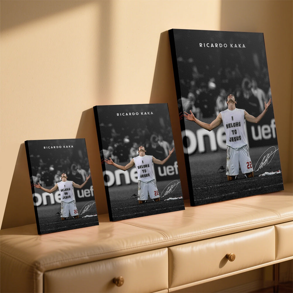 KAKÁ "BELONG TO JESUS" CANVAS PRINT